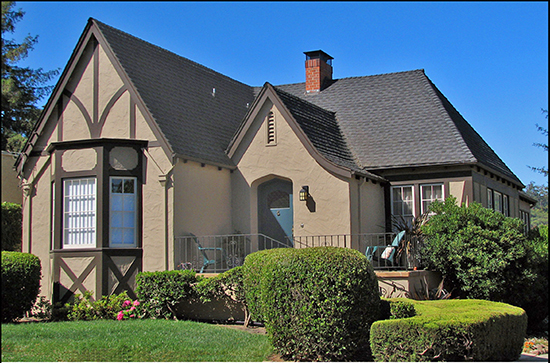 A 1935 Tudor Revival home in Martinez, California.